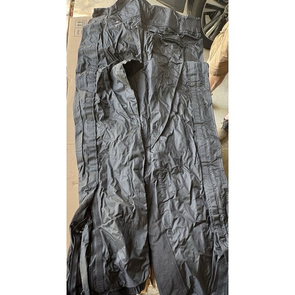 Harley Davidson Mens Medium Nylon Motorcycle Biker Jacket Black Orange /Lg Pants - Picture 10 of 12